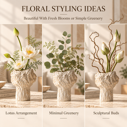 MCOIKY®The Organic Sculptural Ceramic Vase