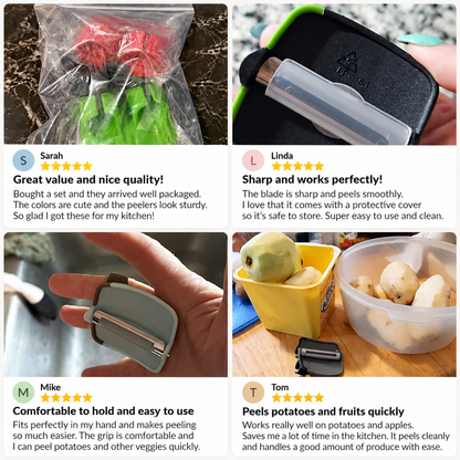 🔥𝙎𝙥𝙚𝙘𝙞𝙖𝙡 𝙋𝙧𝙤𝙢𝙤𝙩𝙞𝙤𝙣 | 3 in 1 Easy-Glide Palm Peeler – Peel with Ease, Prep in Less Time