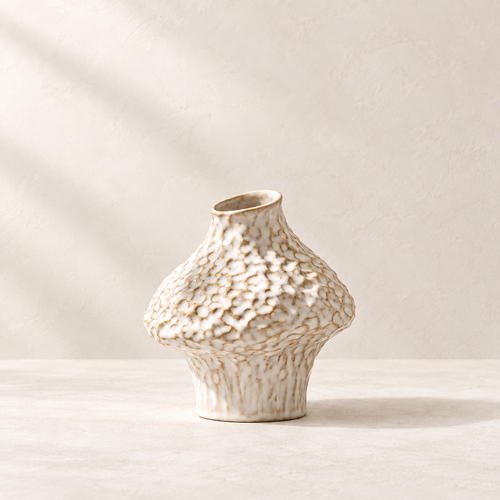 Textured Ceramic Vase