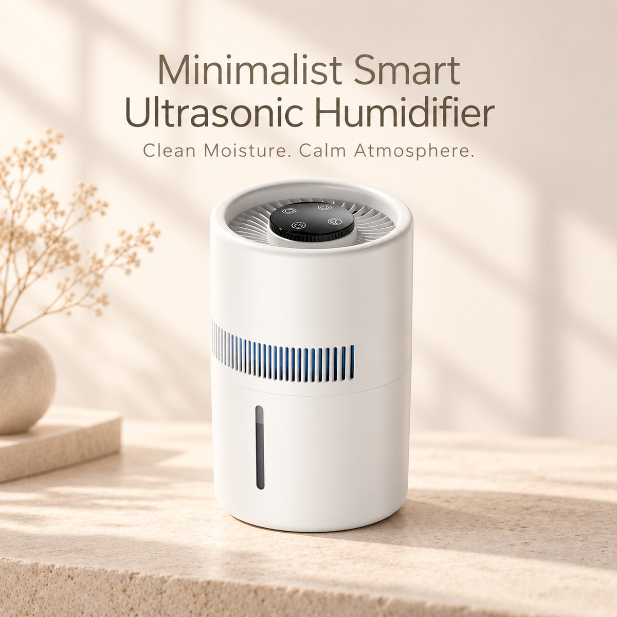 MCOIKY®PureMist Compact Ultrasonic Humidifier