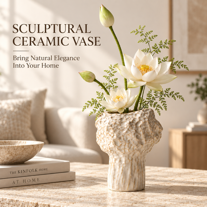 MCOIKY®The Organic Sculptural Ceramic Vase