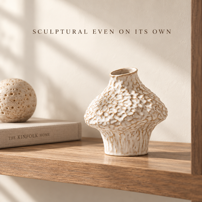 Textured Ceramic Vase