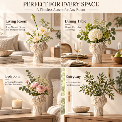 MCOIKY®The Organic Sculptural Ceramic Vase