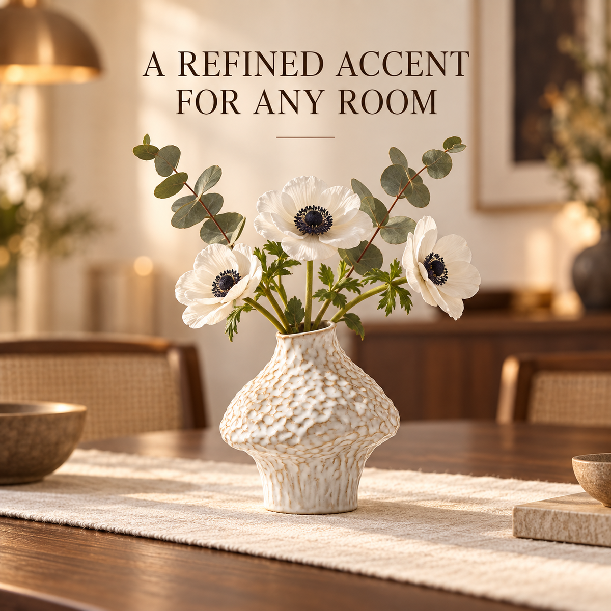Textured Ceramic Vase