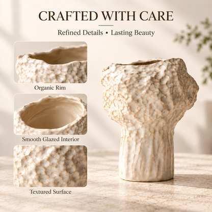 MCOIKY®The Organic Sculptural Ceramic Vase
