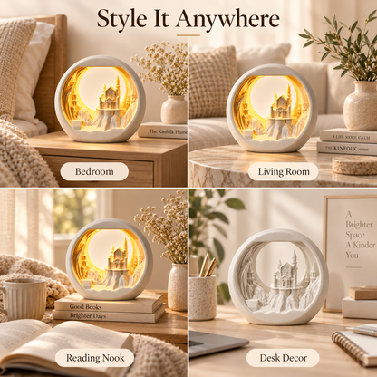 MCOIKY®Fairytale Castle 3D Sculptural Light