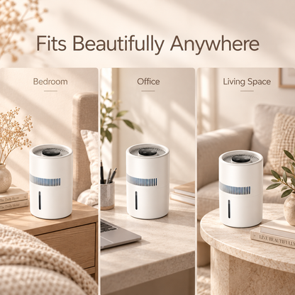 MCOIKY®PureMist Compact Ultrasonic Humidifier