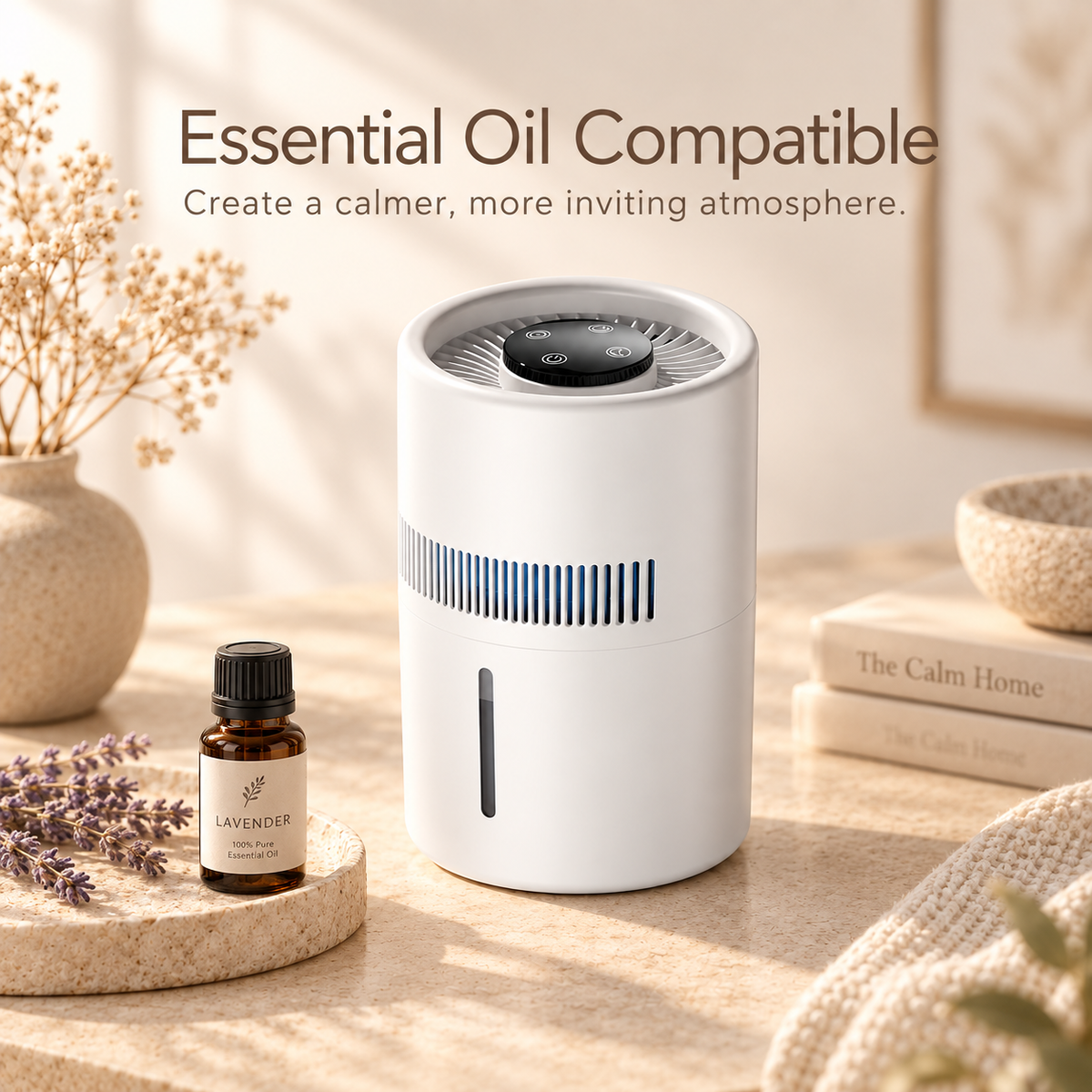 MCOIKY®PureMist Compact Ultrasonic Humidifier