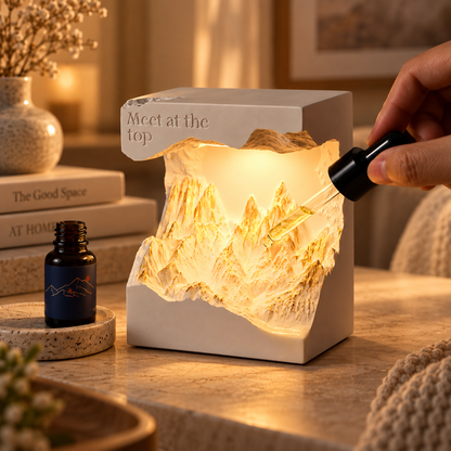 MCOIKY®"Meet at the Top" Inspirational Mountain Light