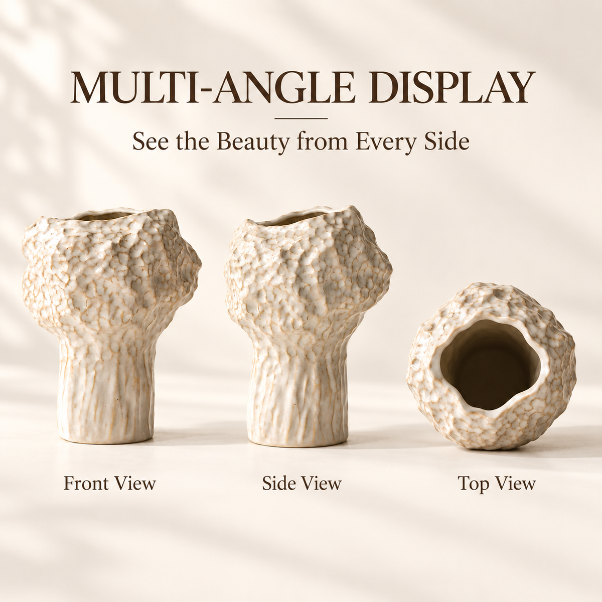 MCOIKY®The Organic Sculptural Ceramic Vase