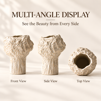 MCOIKY®The Organic Sculptural Ceramic Vase